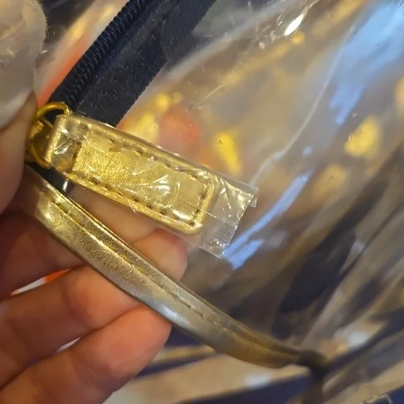 Lilly Pulitzer Shoreline "Raise the Sails" Vinyl Tote Bag - Picture 6 of 14